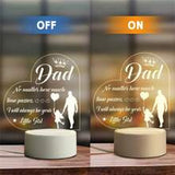 NNESN 3D Night Light Trio - Perfect Dad's Gift