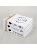 NNESN Chic Decorative Book Set (3Pcs) - This Is Us Collection