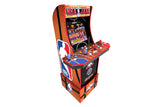 NNEKG Arcade1Up NBA Jam Arcade 4 Player Arcade Cabinet with Licenced Riser & Stool Bundle