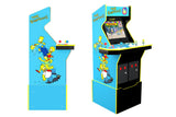 NNEKG Arcade1Up The Simpsons 4 Player WiFi Arcade Cabinet + Exclusive Licensed Stool Bundle