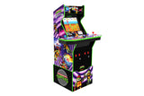 NNEKG Arcade1Up Turtles in Time TMNT 4 Player WiFi Arcade Cabinet + Exclusive Licensed Stool Bundle