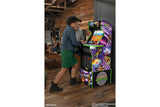 NNEKG Arcade1Up Turtles in Time TMNT 4 Player WiFi Arcade Cabinet + Exclusive Licensed Stool Bundle