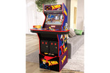 NNEKG Arcade1Up X Men 4 Player WiFi Cabinet + Exclusive Licensed Stool Bundle