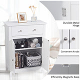 NNECW Cabinet with Drawer and Adjustable Shelf for Bathroom/Living Room