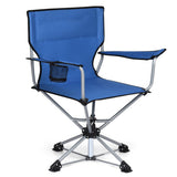 NNECW Portable Outdoor Chair with Cup Holder
