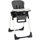 NNECW Highchair for Babies and Toddlers with Multiple Adjustable Backrest-Gray