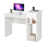 NNECW Home Office Computer Desk with 1 Drawer