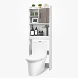 NNECW 4-Tier Toilet Storage Rack Cabinet for Bathroom Laundry Balcony