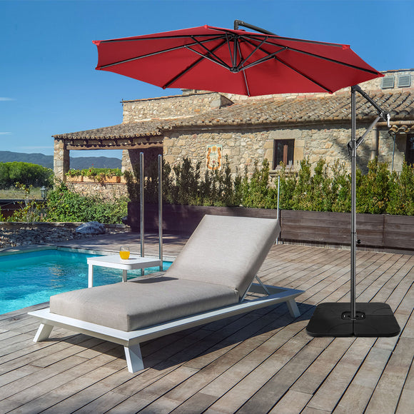 NNECW Outdoor Sun Shade Umbrella Base Stand