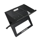 NNEIDS Portable Charcoal Grill Outdoor Camping Barbecue Picnic Foldable Steel Stove