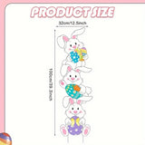 NNETM Tumbling Bunnies Yard Stakes - Set of 2 | 99.82cm