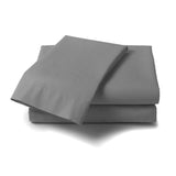 NNEDSZ Comfort 1000 Thread Count Cotton Blend Quilt Cover Set Premium Hotel Grade King Charcoal