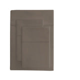 NNEDSZ 1000 Thread Count Hotel Grade Bamboo Cotton Quilt Cover Pillowcases Set King Pewter