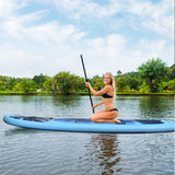 NNECW Standing Boat with Accessory Pack & Adjustable Paddle for Youth and Adult Middle Size