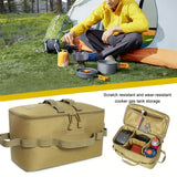 NNETM Khaki Multifunctional Outdoor Gas Tank Storage Bag