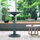 NNECW Outdoor Pedestal Bird Feeder Base for Courtyard
