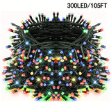 NNETM Christmas Solar String Lights - Multi-Colored, 8 Modes, Waterproof Fairy Lights