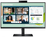 NNEKG Samsung 24 S4 Full HD IPS Freesync Monitor with Webcam (LS24A400VEEXXY)