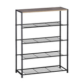 NNEDSZ Home MDisplay Shelf/Rack 5 Tier Sleek Modern Industrial Design 83cm