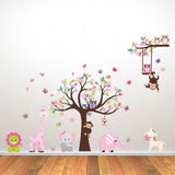 NNEKGE Woodland Animals Wall Sticker