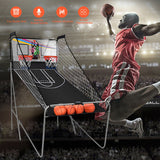 NNECW 8-in-1 Electronic Basketball Hoop Arcade Game for Indoor