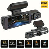 NNETM 1080P Dual Camera Dash Cam for Cars with 32GB Memory Card