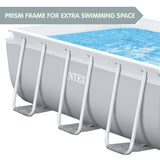 NNEDPE Intex 26784AU Above Ground Swimming Pool Rectangular 3.00m x 1.75m