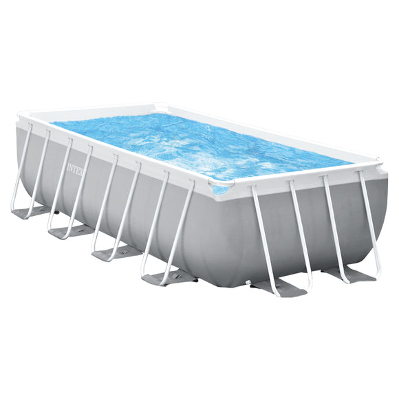 NNEDPE Intex 26788AU Above Ground Swimming Pool Rectangular 4m x 2m with Pump