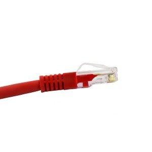 NNEIDS 2.0m Cat 5e Gigabit Ethernet Network Patch Cable Red