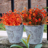 NNETM Vibrant Artificial Fall Flowers - Set of 4