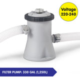 NNEDPE Intex 28108AU Easy Set Above Ground Swimming Pool 2.44m x 61cm