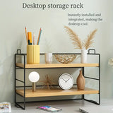 NNETM Desktop Shelf Organizer with Multi-layer Design