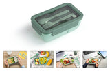 NNEKG Leakproof Premium Lunch Box with Cutlery Set (4 Pack)