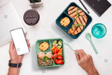 NNEKG Leakproof Premium Lunch Box with Cutlery Set (4 Pack)