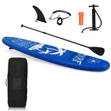 NNECW 300 x 76 x 16cm Inflatable Stand Up Long Surf Paddle Board