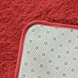 NNEDPE New Designer Shaggy Floor Confetti Rug Red 80x120cm