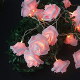 NNETM Romantic LED Rose String Lights
