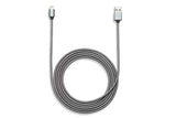 NNEKG 3 Pack Apple MFI Certified Braided Lightning to USB Cable (2m)