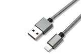 NNEKG 3 Pack Apple MFI Certified Braided Lightning to USB Cable (2m)