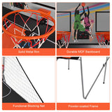 NNECW 8-in-1 Electronic Basketball Hoop Arcade Game for Indoor