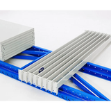 NNEDPE 1 Bay Garage Storage Steel Rack Long Span Shelving 1.5m-wide 400kg