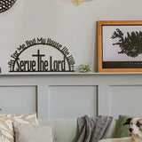 NNETM Cross & Bible Wall Signs - Inspirational Iron Metal Wall Art Decor