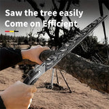 NNETM Waist Saw - Small Hand-held Woodworking Tool with Bevel Capability