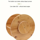 NNETM 1pc Cosmetic Rotating Seasoning Rack