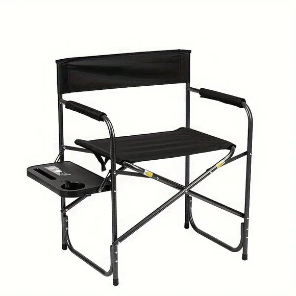 NNETM Outdoor Folding Chair with Side Table - Your Versatile Camping Companion