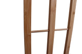 NNEDSZ HOME Bamboo Towel Bar Metal Holder Rack 3-Tier Freestanding for Bathroom and Bedroom