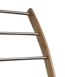 NNEDSZ HOME Bamboo Towel Bar Metal Holder Rack 3-Tier Freestanding and Bottom shelf for Bathroom
