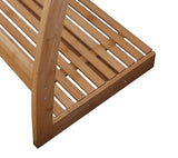 NNEDSZ HOME Bamboo Towel Bar Metal Holder Rack 3-Tier Freestanding and Bottom shelf for Bathroom