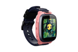 NNEKG 360 4G GPS Dual Camera Kids Smart Watch E2 (Pink)