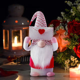 NNETM Valentine's Day Gnome Plush Doll Decorations - Set of 2